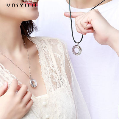 SGS de cadena de los 22in 1.62g Dragon Phoenix Necklace Fiancé 925 Sterling Silver Pendants