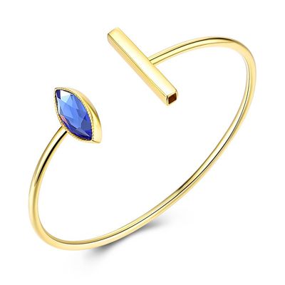 Diamond Sterling Silver Jewelry Bracelets azul