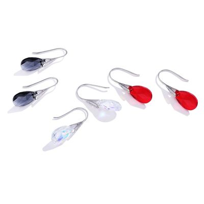 Gancho largo Sterling Silver Jewelry Earrings