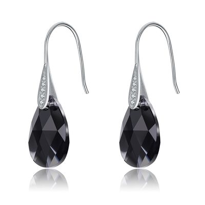 Gancho largo Sterling Silver Jewelry Earrings