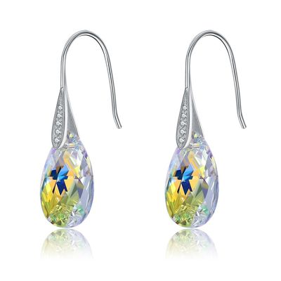 Gancho largo Sterling Silver Jewelry Earrings