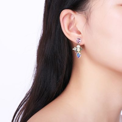 Pendientes de Diamond Gift Sterling Silver Jewelry