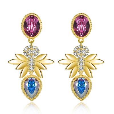 Pendientes de Diamond Gift Sterling Silver Jewelry