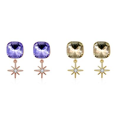 el compromiso Spearl de 0.12oz los 2.2x1cm Sterling Silver Jewelry Earring S925 cuelga los pendientes