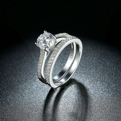 Diamond Moissanite Round Shape 1m m hasta el color EF de 15m m D GH IJ para siempre la joyería para la boda