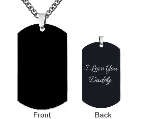 SGS de acero inoxidable unisex personalizado el 1.96in del collar de la foto del collar de la foto 3g