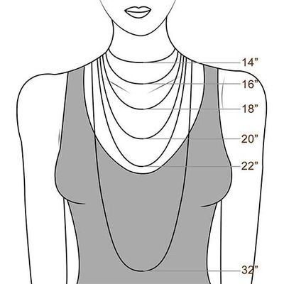 el 1.8ft 0.07oz personalizaron el oro del collar del monograma platearon tres SGS del collar de la letra