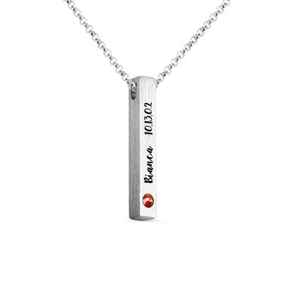 los collares de plata de encargo 0.46oz de 4x4x30m m platean el SGS pendiente del collar del rectángulo