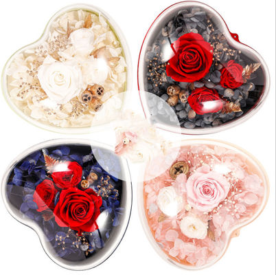 El OEM recicló la caja de embalaje plástica de la caja de regalo de la joyería 0.406kg 115×115×110m m